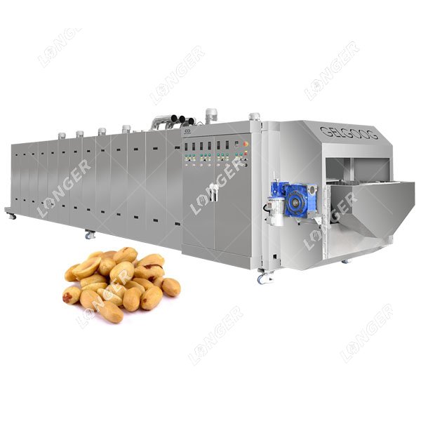 <b>Mesh Belt Peanut Roasting and Cooling Machine</b>