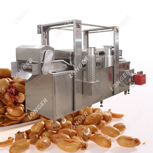 <b>Continuous Fryer Peanut Frying Machine for Fried Peanut Production</b>