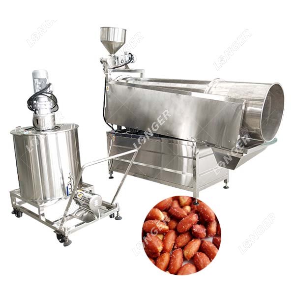 <b>Drum Peanut Mixing Flavoring Machine for Sale</b>