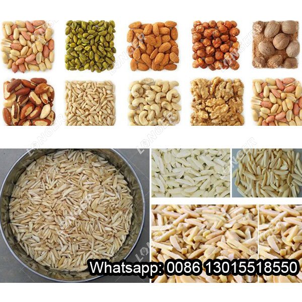Nut Slivering Cutting Machine