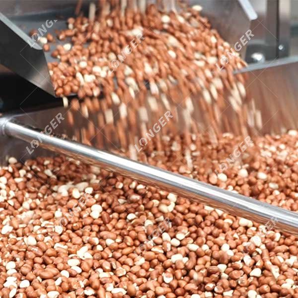How to Roast Peanuts for Peanut Butter at the Factory?