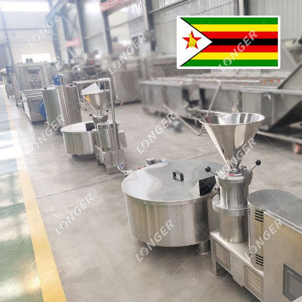 Peanut Butter Machine Put Into Production In Zimbabwe