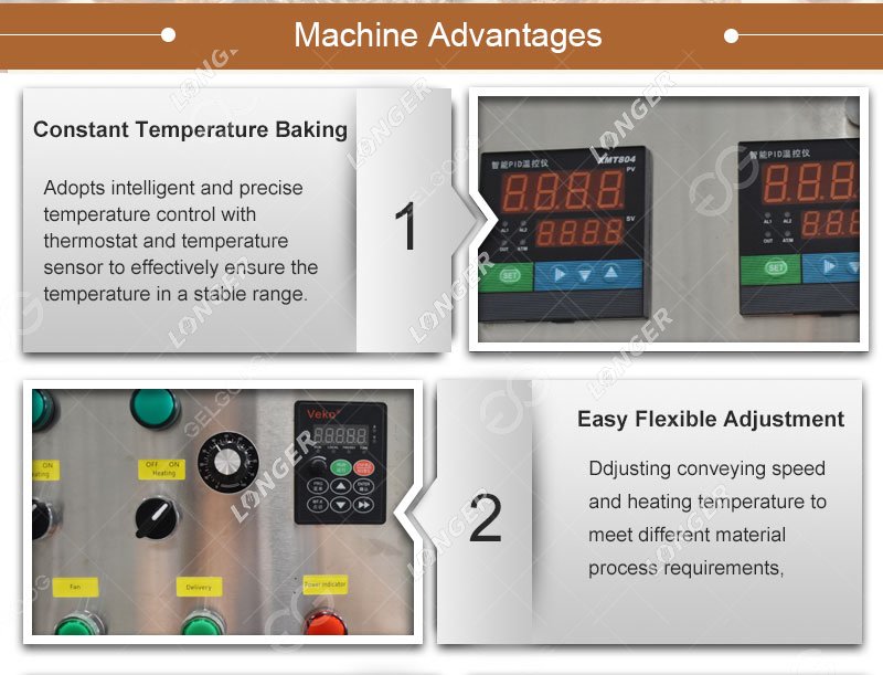 Continuous Peanut Roasting Machine Part