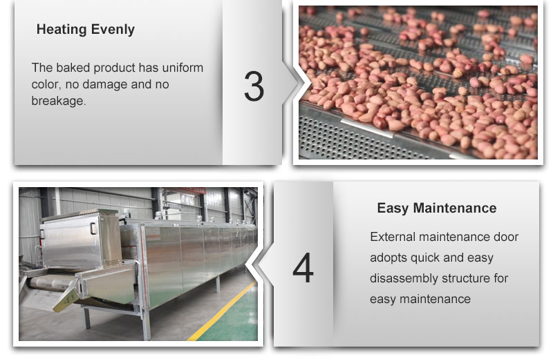 Peanut Roasting Machine Continuous Type