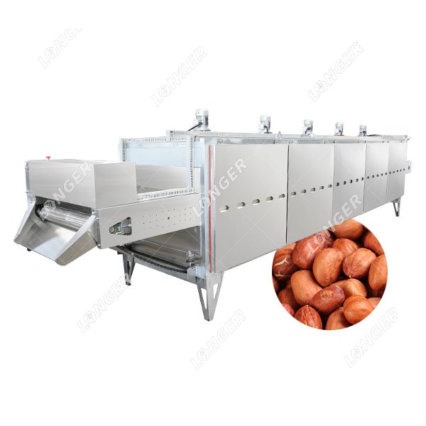 Continuous Peanut Roasting Machine for Batch Production