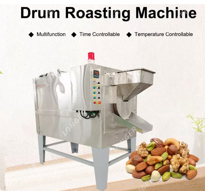 Drum Groundnut Roaster Machine from China