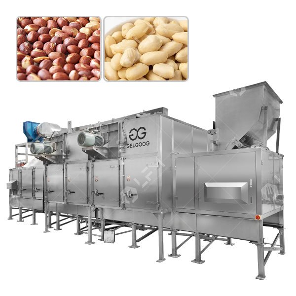 Gas-heated Peanut Roasting Machine